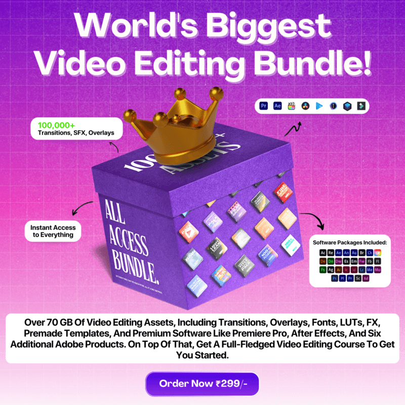 World's Biggest Video Editing Bundle